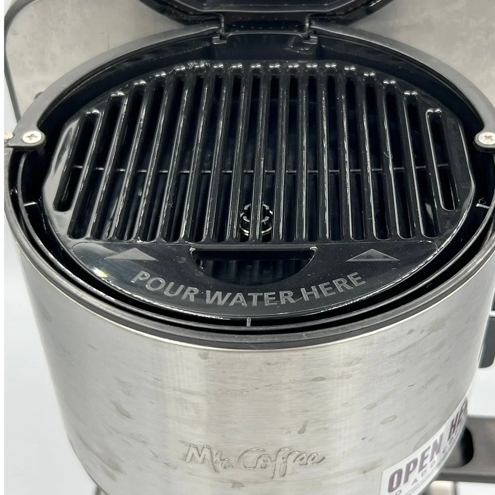 Mr. Coffee 12-Cup Programmable Coffee Maker Black Silver Good Strong Brew Delay